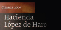 Ficha vino pdf: Hacienda L�pez de Haro, crianza 2007