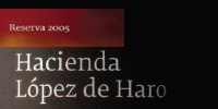 Ficha vino pdf: Hacienda L�pez de Haro, reserva 2005
